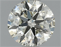 Diamante Natural 1.06 quilates, Redondo , Color K, claridad SI2 y certificado GIA