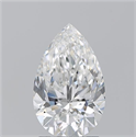 Diamante Natural 2.01 quilates, De pera , Color E, claridad IF y certificado GIA