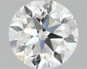 Picture of Natural Diamond 0.70 Carats, Round with Very Good Cut, I Color, VVS2 Clarity and Certified by GIA