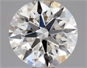 Natural Diamond 0.80 Carats, Round with Excellent Cut, H Color, VS1 Clarity and Certified by GIA
