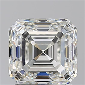 Picture of Natural Diamond 2.01 Carats, Asscher with  Cut, I Color, VS2 Clarity and Certified by GIA