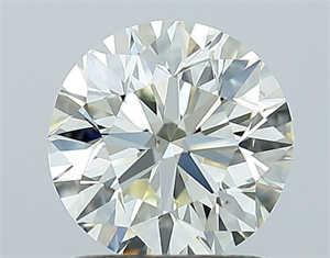 Picture of Natural Diamond 1.20 Carats, Round with Excellent Cut, K Color, VS1 Clarity and Certified by IGI
