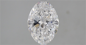 Picture of Natural Diamond 1.51 Carats, Oval with  Cut, D Color, SI2 Clarity and Certified by GIA