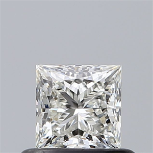 Picture of Natural Diamond 0.50 Carats, Princess with  Cut, I Color, VS2 Clarity and Certified by GIA