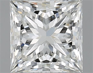 Foto Diamante Natural 2.01 quilates, Princesa , Color I, claridad SI1 y certificado GIA de