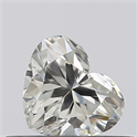 Natural Diamond 0.40 Carats, Heart with  Cut, H Color, VS1 Clarity and Certified by GIA