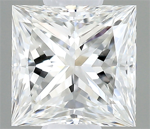 Foto Diamante Natural 0.31 quilates, Princesa , Color F, claridad VVS1 y certificado GIA de