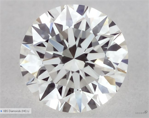 Foto Diamante Natural 0.55 quilates, Redondo , Color G, claridad VVS2 y certificado GIA de