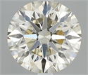 Diamante Natural 0.71 quilates, Redondo , Color M, claridad VVS2 y certificado GIA