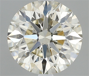 Foto Diamante Natural 0.71 quilates, Redondo , Color M, claridad VVS2 y certificado GIA de