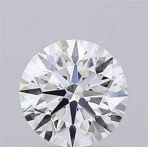 Picture of Lab Grown Diamond 1.56 Carats, Round with Ideal Cut, D Color, VS1 Clarity and Certified by IGI