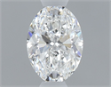 Natural Diamond 0.40 Carats, Oval with  Cut, E Color, SI1 Clarity and Certified by GIA