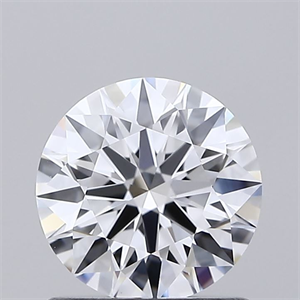Picture of Lab Grown Diamond 1.02 Carats, Round with Ideal Cut, D Color, VVS1 Clarity and Certified by IGI