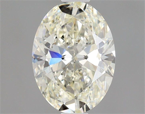 Picture of Natural Diamond 0.70 Carats, Oval with  Cut, J Color, VS2 Clarity and Certified by GIA