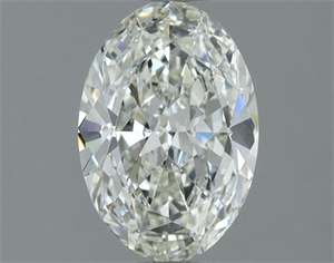 Picture of Natural Diamond 1.03 Carats, Oval with  Cut, I Color, VS2 Clarity and Certified by IGI