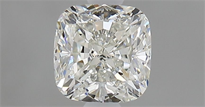 Foto Diamante Natural 0.90 quilates, Del cojín , Color I, claridad VVS2 y certificado GIA de