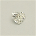Diamante Natural 0.30 quilates, Corazón , Color G, claridad VS2 y certificado GIA