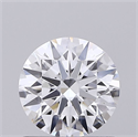 Del inventario de diamantes de laboratorio, 0.73 quilates, Redondo , Color D, claridad VVS2 y certificado IGI