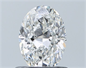 Diamante Natural 0.70 quilates, Ovalado , Color F, claridad VS1 y certificado GIA