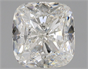 Natural Diamond 1.02 Carats, Cushion with  Cut, H Color, SI1 Clarity and Certified by GIA