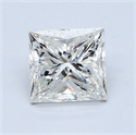 Diamante Natural 1.50 quilates, Princesa , Color I, claridad SI1 y certificado GIA