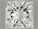 Natural Diamond 0.82 Carats, Princess with  Cut, G Color, VVS2 Clarity and Certified by GIA