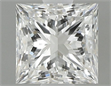 Natural Diamond 0.82 Carats, Princess with  Cut, G Color, VVS2 Clarity and Certified by GIA