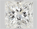 Natural Diamond 0.90 Carats, Princess with  Cut, G Color, SI2 Clarity and Certified by GIA