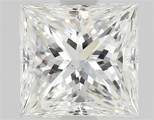 Foto Diamante Natural 0.90 quilates, Princesa , Color G, claridad SI2 y certificado GIA de