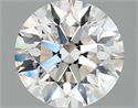 Lab Grown Diamond 1.06 Carats, Round with Excellent Cut, D Color, VS1 Clarity and Certified by IGI