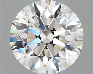 Picture of Lab Grown Diamond 1.06 Carats, Round with Excellent Cut, D Color, VS1 Clarity and Certified by IGI