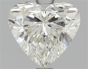 Picture of Natural Diamond 1.70 Carats, Heart with  Cut, H Color, SI2 Clarity and Certified by HRD