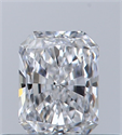 Diamante Natural 0.33 quilates, Radiante , Color D, claridad VVS2 y certificado GIA