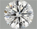 Del inventario de diamantes de laboratorio, 2.08 quilates, Redondo , Color F, claridad VVS2 y certificado IGI