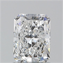 Diamante Natural 1.00 quilates, Radiante , Color E, claridad SI1 y certificado GIA