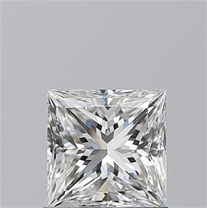 Foto Diamante Natural 1.01 quilates, Princesa , Color G, claridad VS2 y certificado GIA de