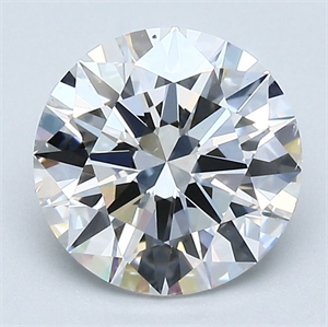 Foto Diamante Natural 2.01 quilates, Redondo , Color E, claridad SI1 y certificado GIA de