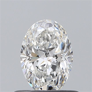 Picture of Natural Diamond 0.50 Carats, Oval with  Cut, F Color, VS2 Clarity and Certified by GIA