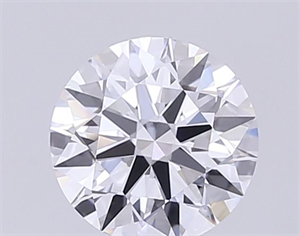 Picture of Lab Grown Diamond 1.02 Carats, Round with Ideal Cut, E Color, VVS2 Clarity and Certified by IGI