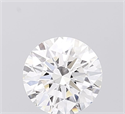 Lab Grown Diamond 1.53 Carats, Round with Ideal Cut, D Color, VVS2 Clarity and Certified by IGI