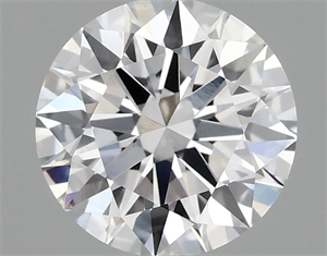 Picture of Lab Grown Diamond 1.25 Carats, Round with Ideal Cut, D Color, VS1 Clarity and Certified by IGI