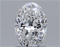 Diamante Natural 0.70 quilates, Ovalado , Color D, claridad VVS2 y certificado GIA