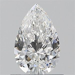 Picture of Natural Diamond 0.70 Carats, Pear with  Cut, E Color, VVS2 Clarity and Certified by GIA