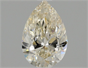 Natural Diamond 1.01 Carats, Pear with  Cut, M Color, SI1 Clarity and Certified by GIA