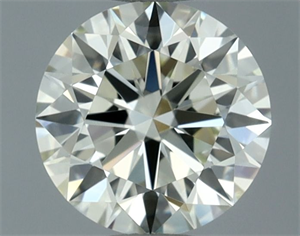 Picture of Natural Diamond 0.71 Carats, Round with Excellent Cut, M Color, VVS2 Clarity and Certified by GIA