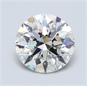 Natural Diamond 1.51 Carats, Round with Excellent Cut, H Color, VS1 Clarity and Certified by GIA