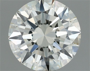 Picture of Natural Diamond 0.80 Carats, Round with Excellent Cut, K Color, VVS2 Clarity and Certified by IGI