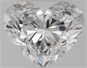 Natural Diamond 1.70 Carats, Heart with  Cut, E Color, VVS2 Clarity and Certified by GIA