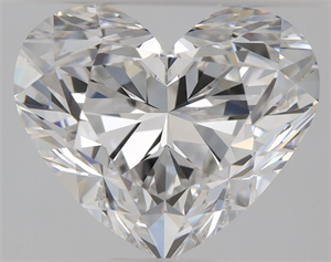 Foto Diamante Natural 1.70 quilates, Corazón , Color E, claridad VVS2 y certificado GIA de