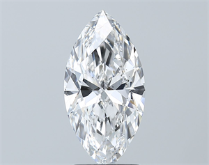 Picture of Natural Diamond 2.01 Carats, Marquise with  Cut, D Color, SI1 Clarity and Certified by GIA